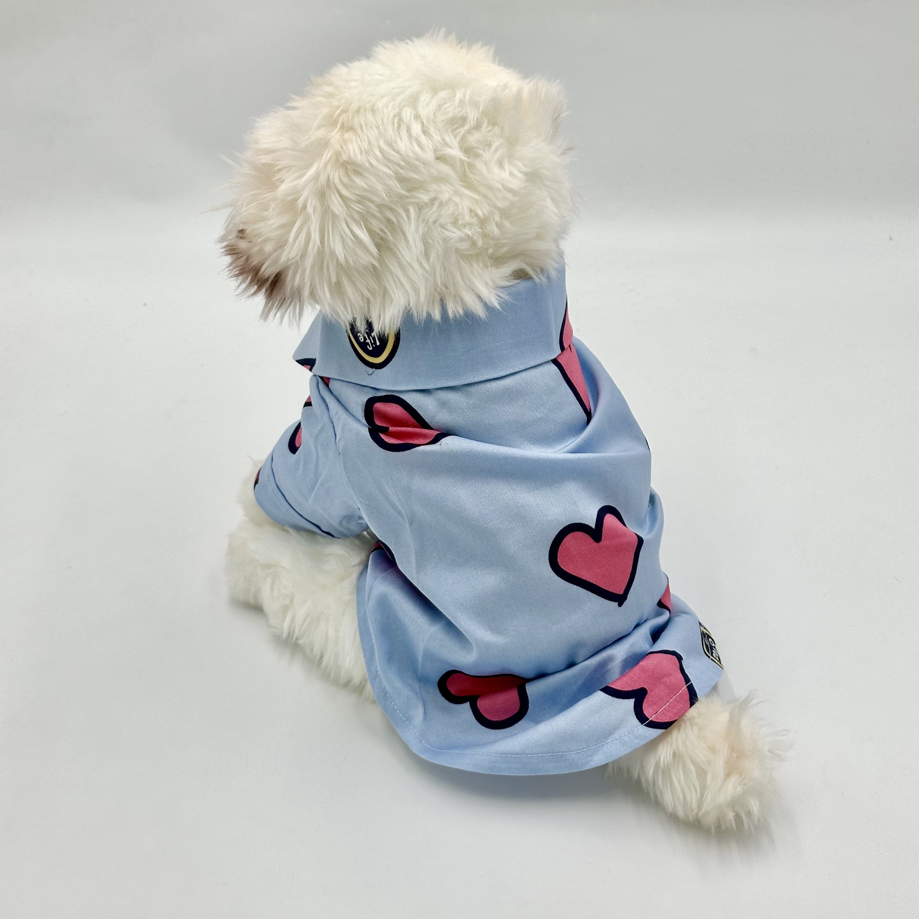 Hearts Polo Sky-blue (Large)