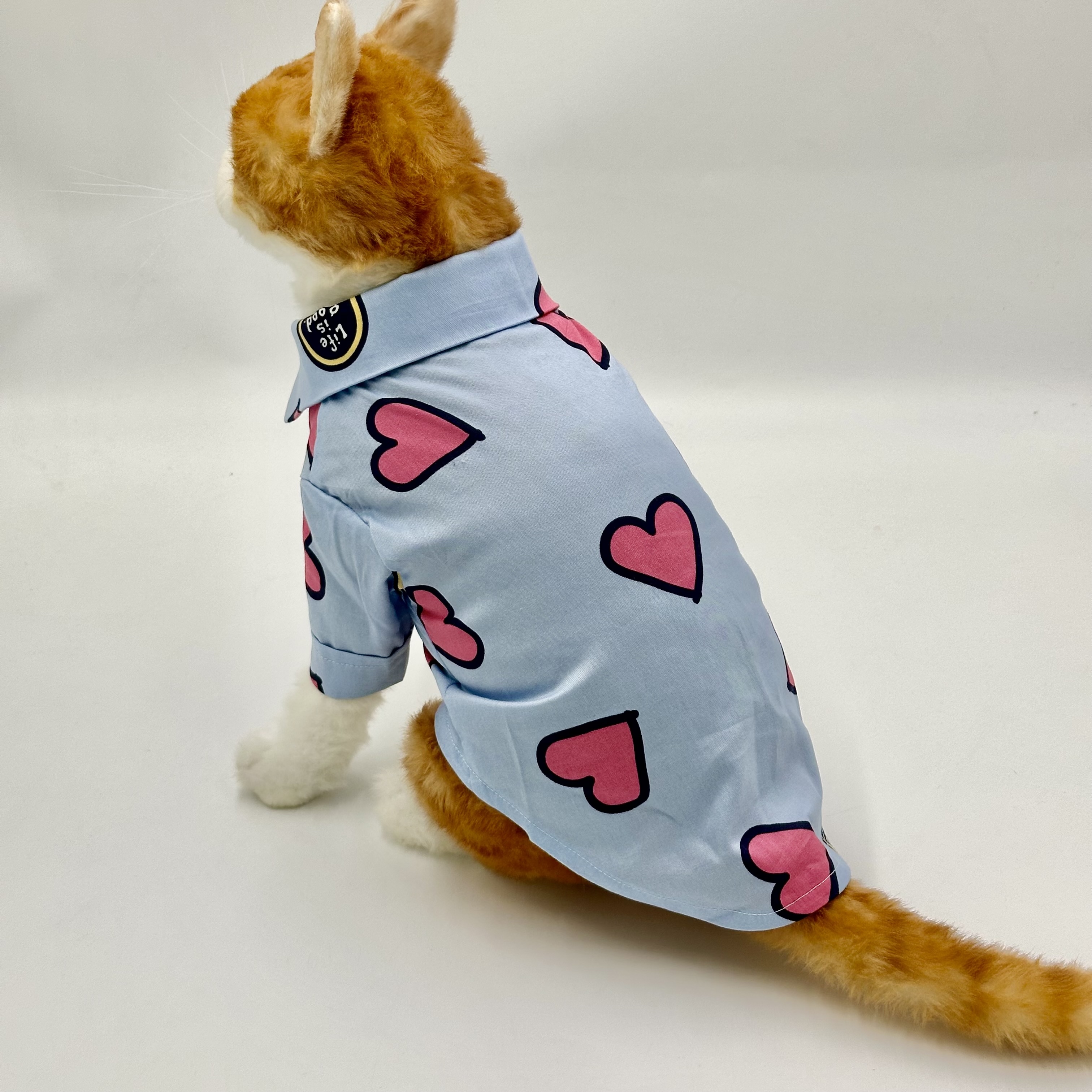 Hearts Polo Sky-blue (Extra Large)
