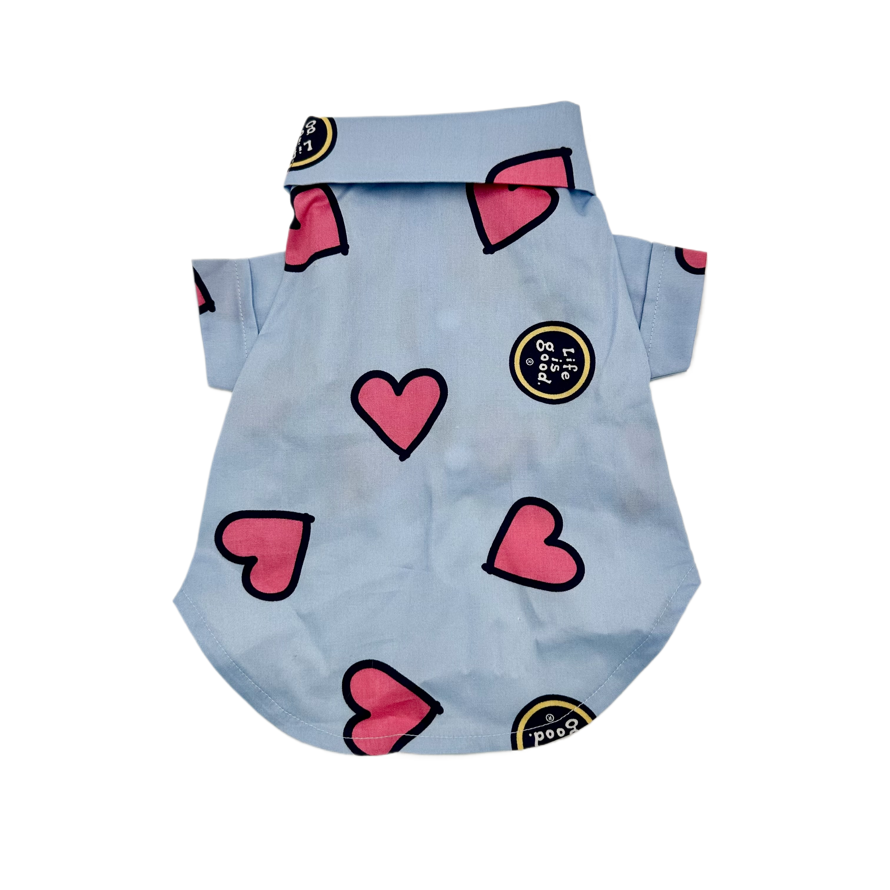 Hearts Polo Sky-blue (Extra Large)