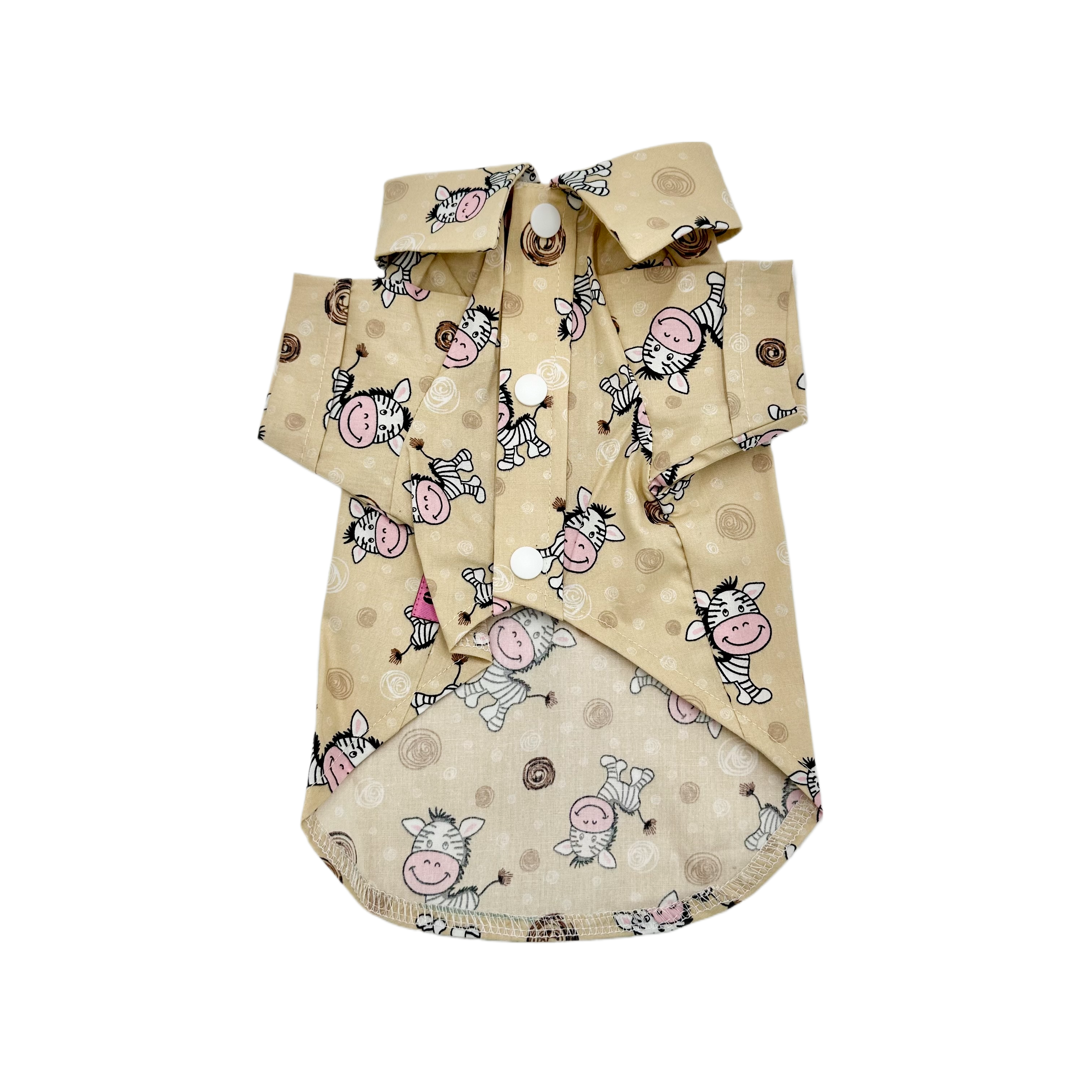 Zebra Polo Beige (Large)