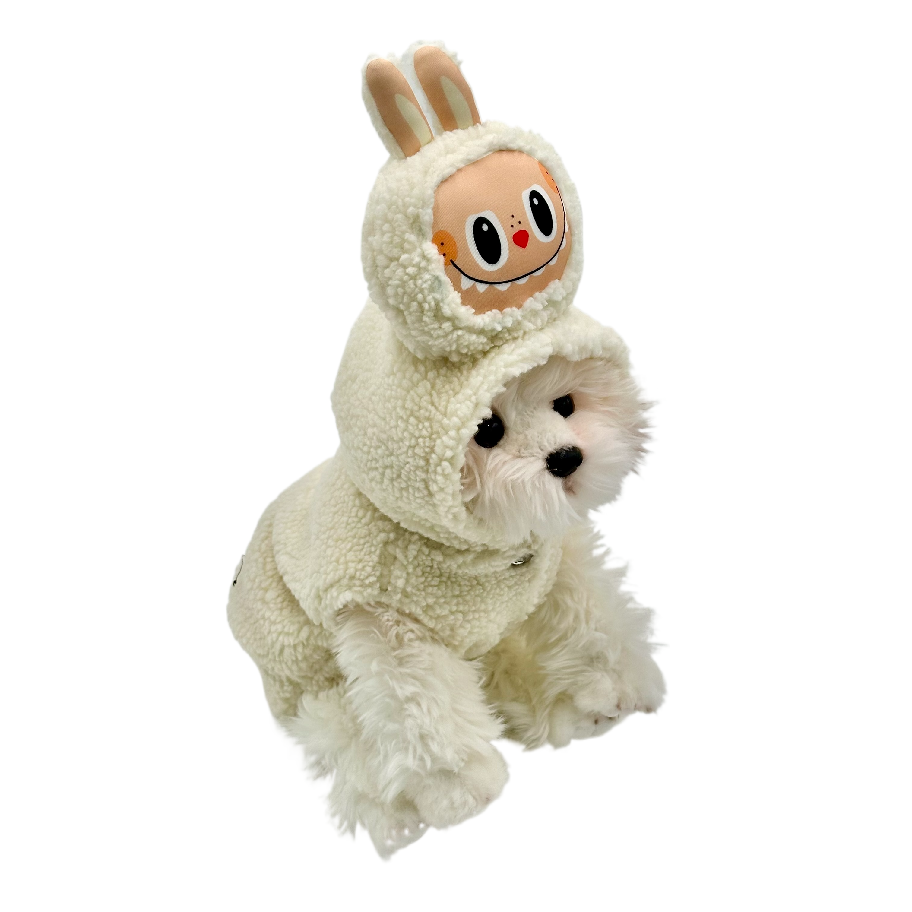 Labubu Hoodie Cream (Large)