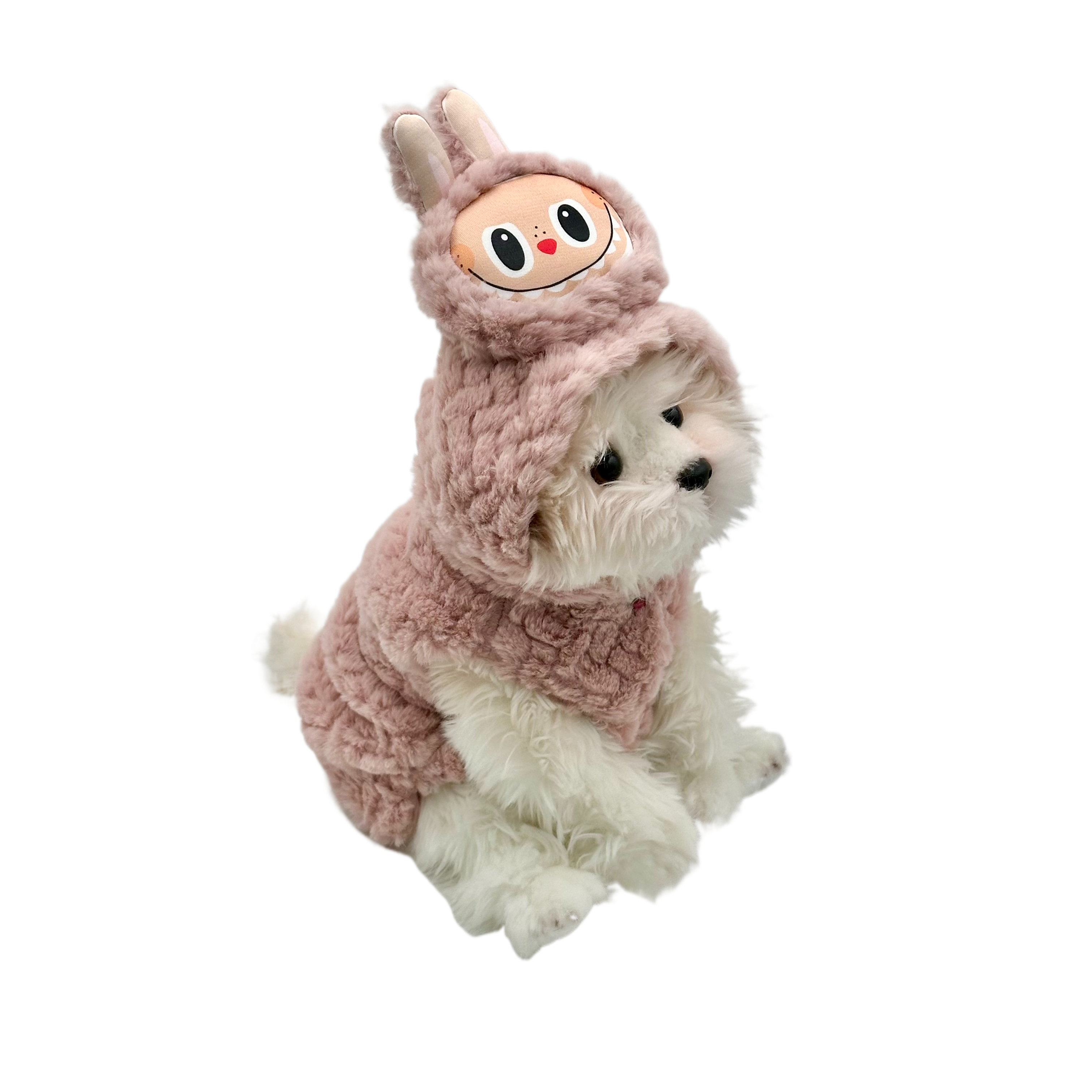 Labubu Hoodie Pink (Large)