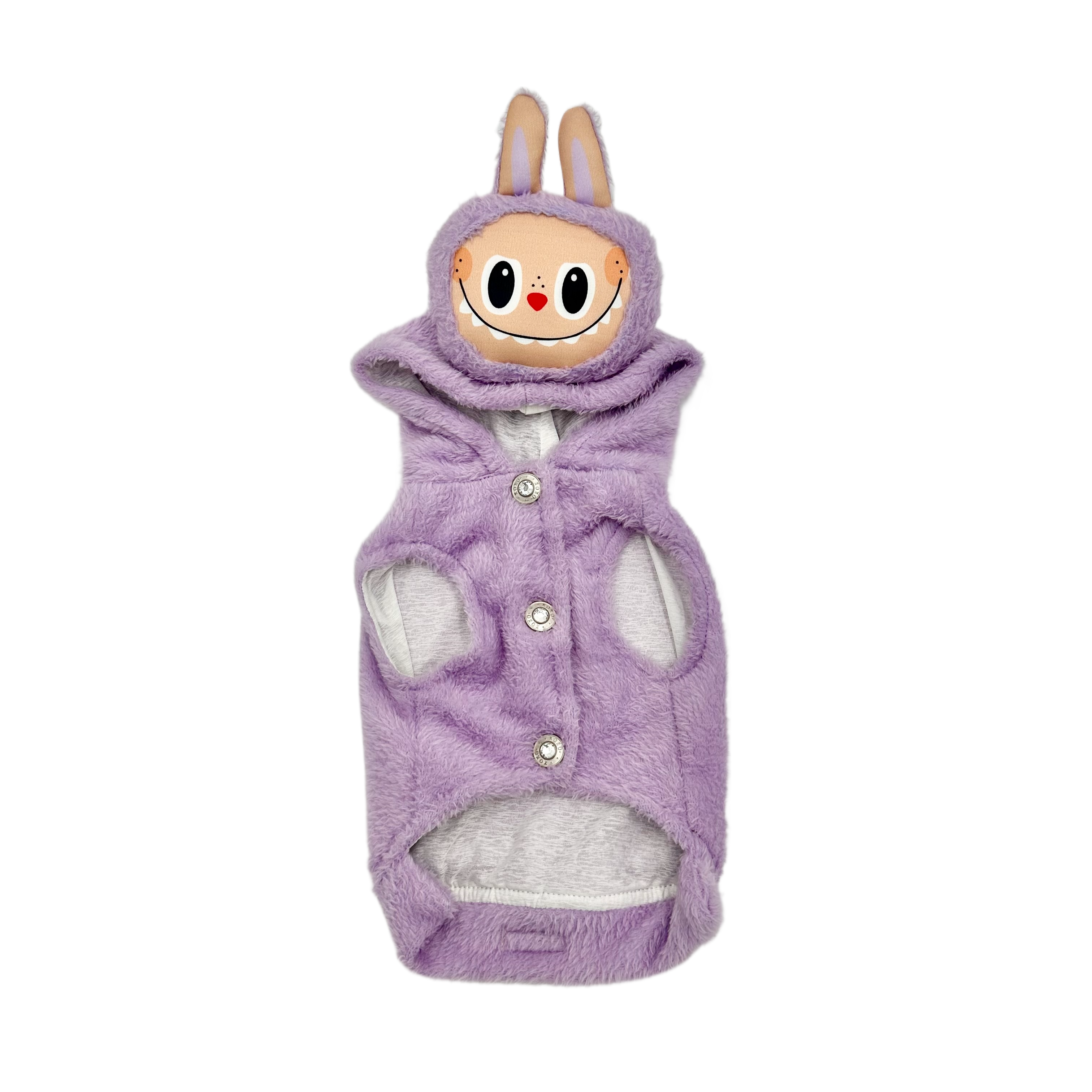 Labubu Hoodie Violet (Extra Small)
