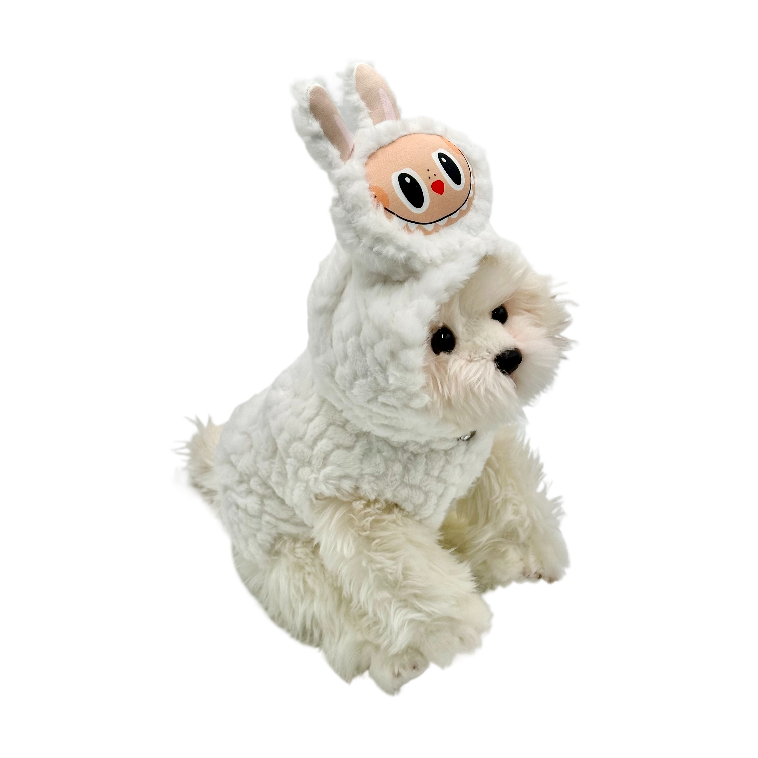 Labubu Hoodie White (Large)