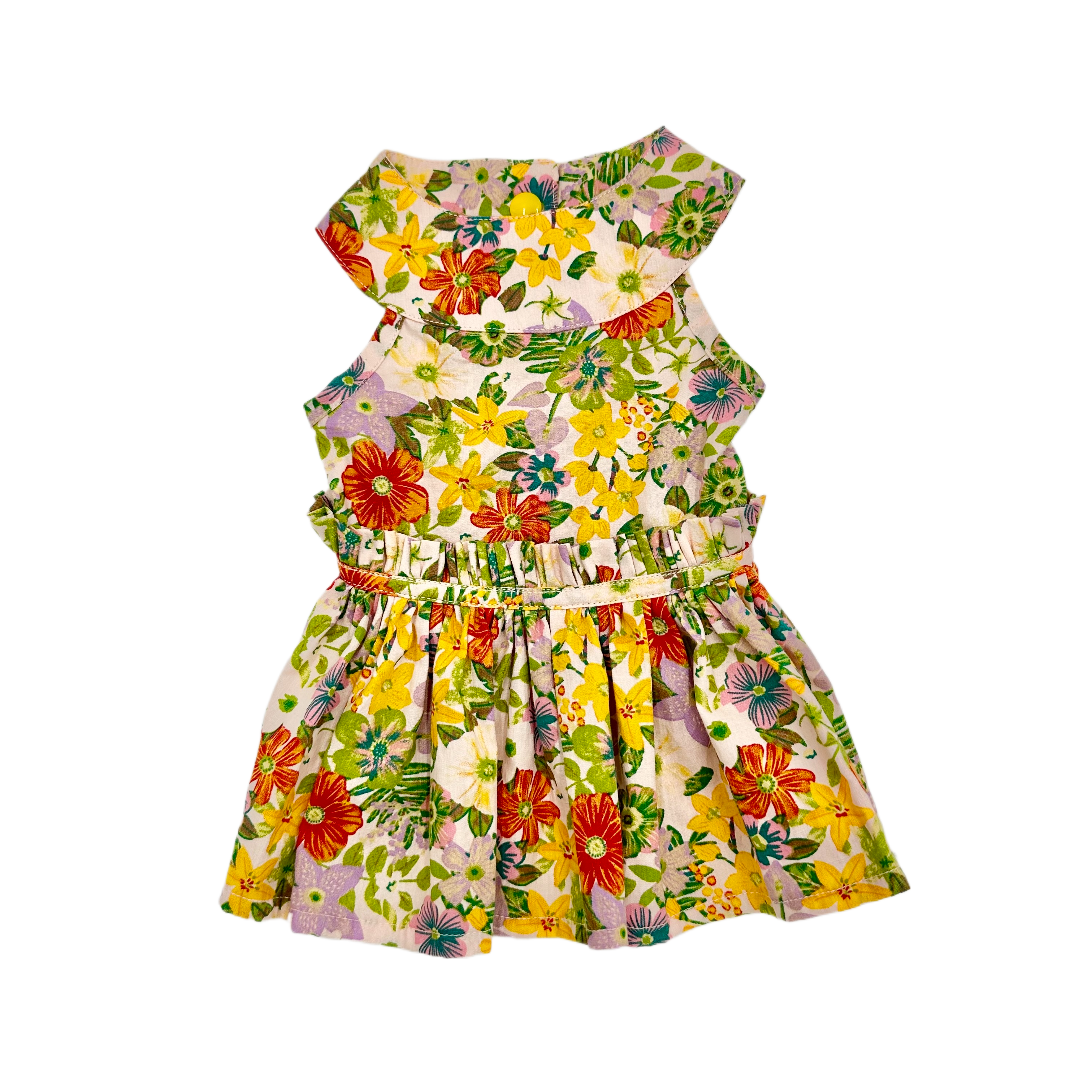 Floral Dress Yellow (Medium)