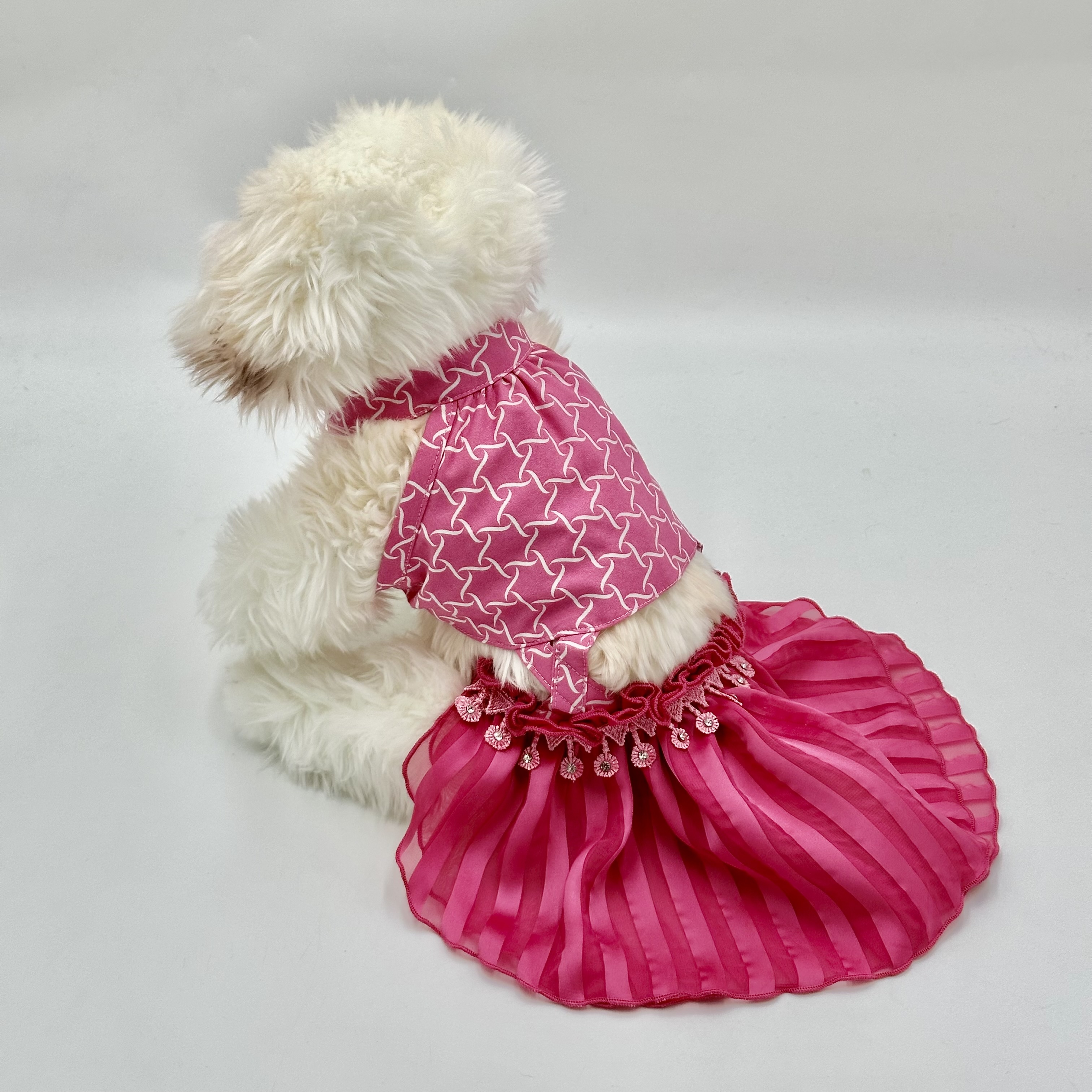 Stripes Dress Pink (Small)