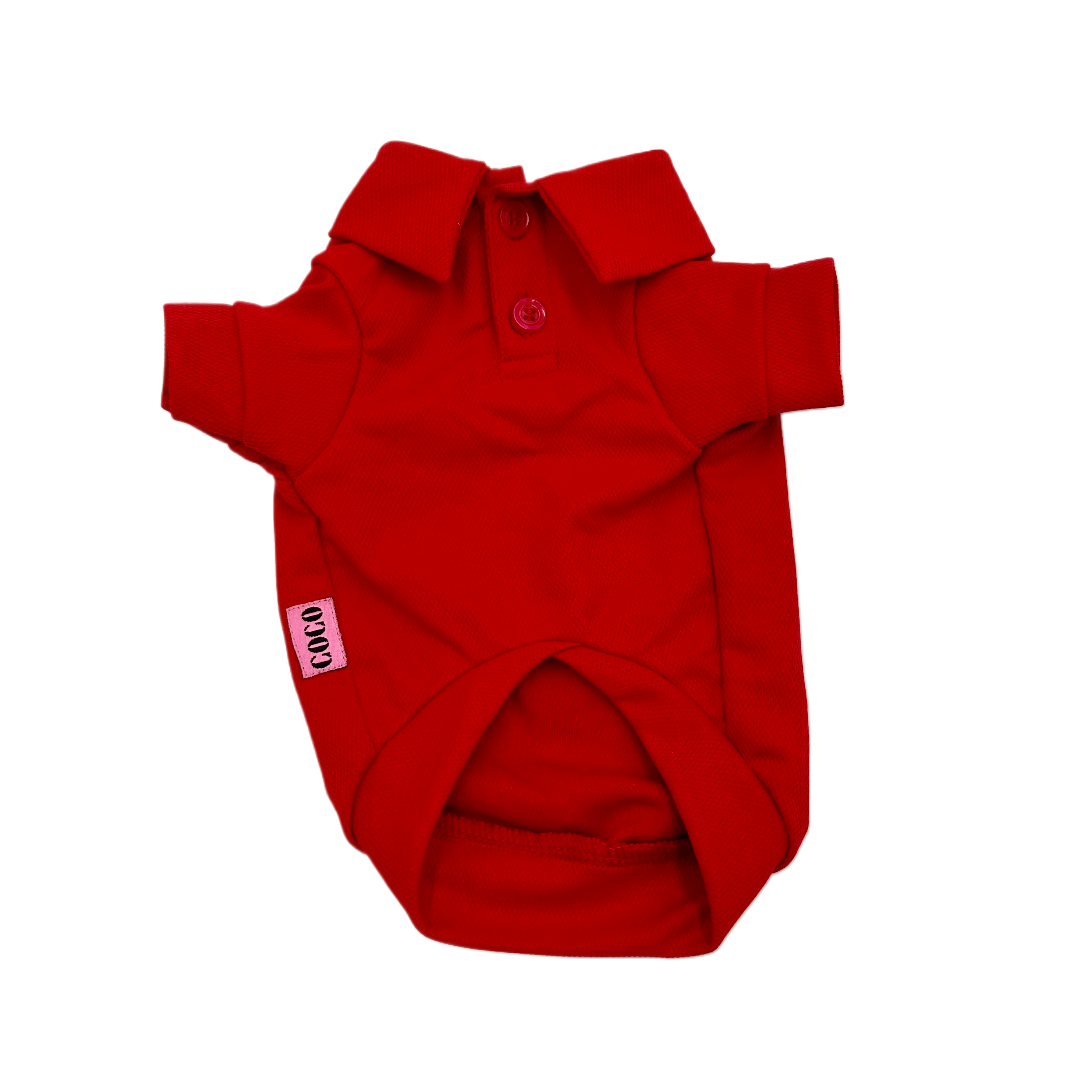 Polo Shirt Red (Extra Small)