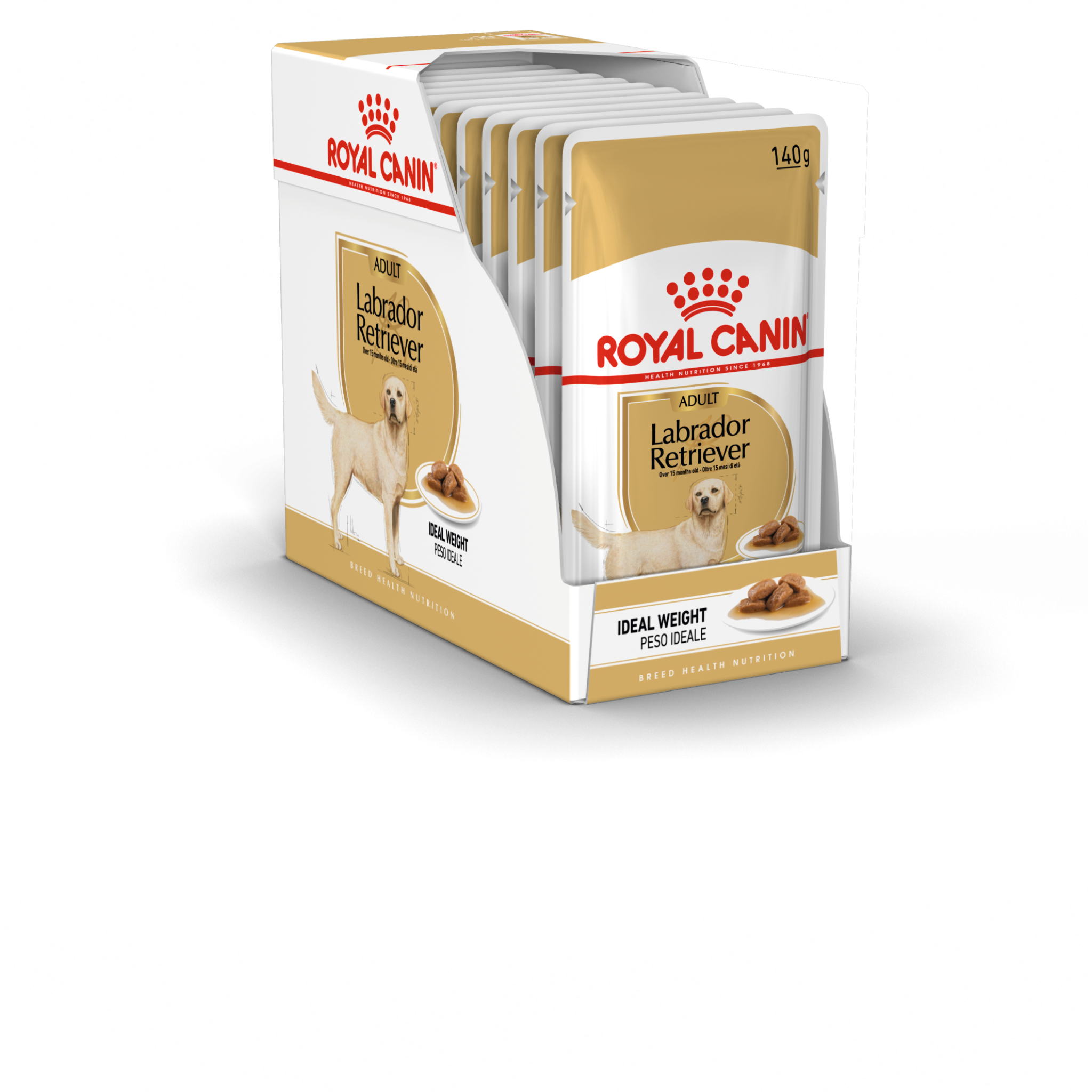Royal Canin Breed Health Nutrition Labrador (Wet Food - Pouches) 10 X 140 G