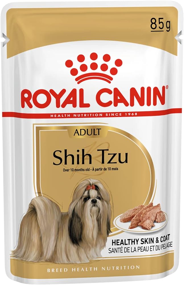 Royal Canin Breed Health Nutrition Shih Tzu (WET FOOD - Pouches) Pack of 12