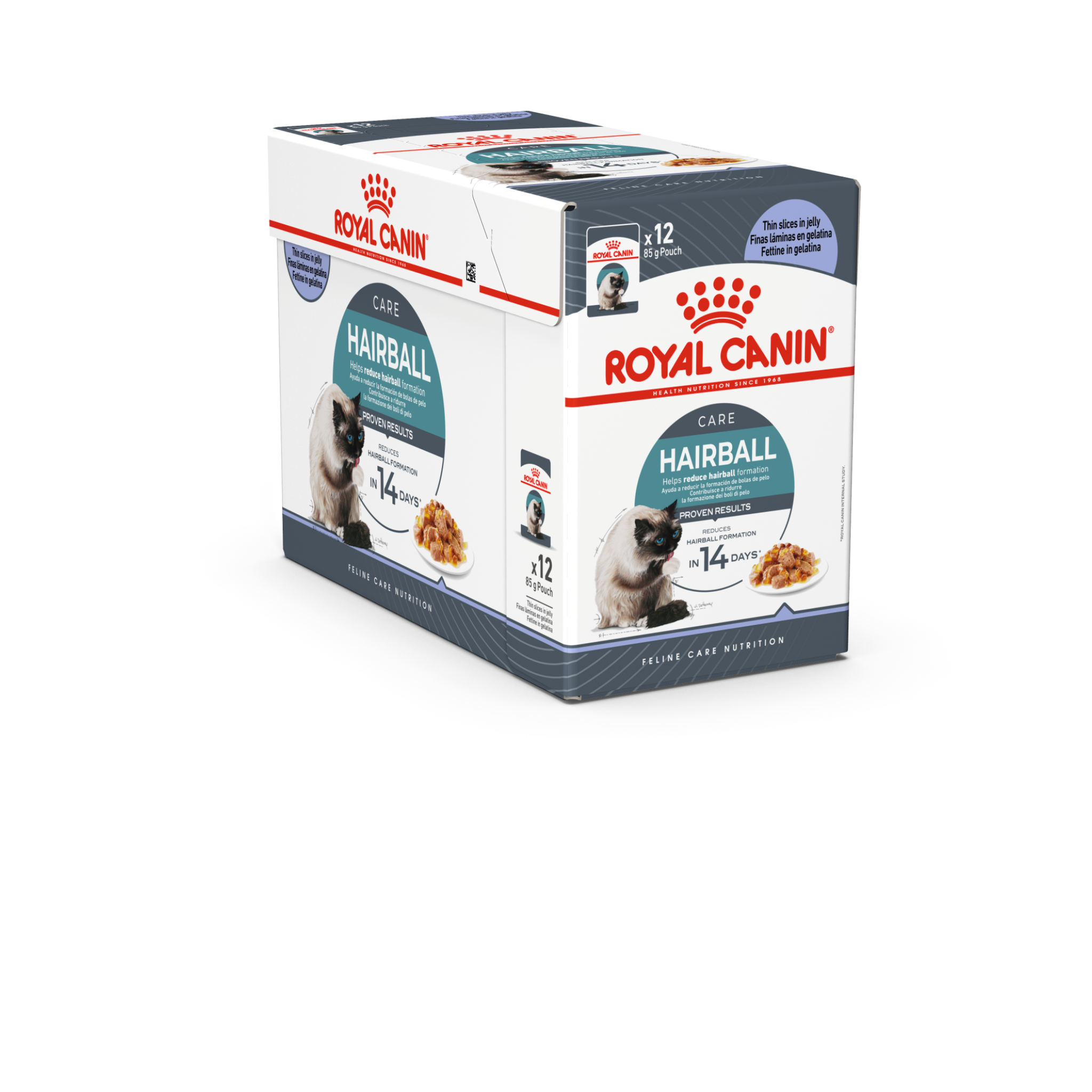 Royal Canin Feline Hairball Care Jelly Wet Food 12 x 85g