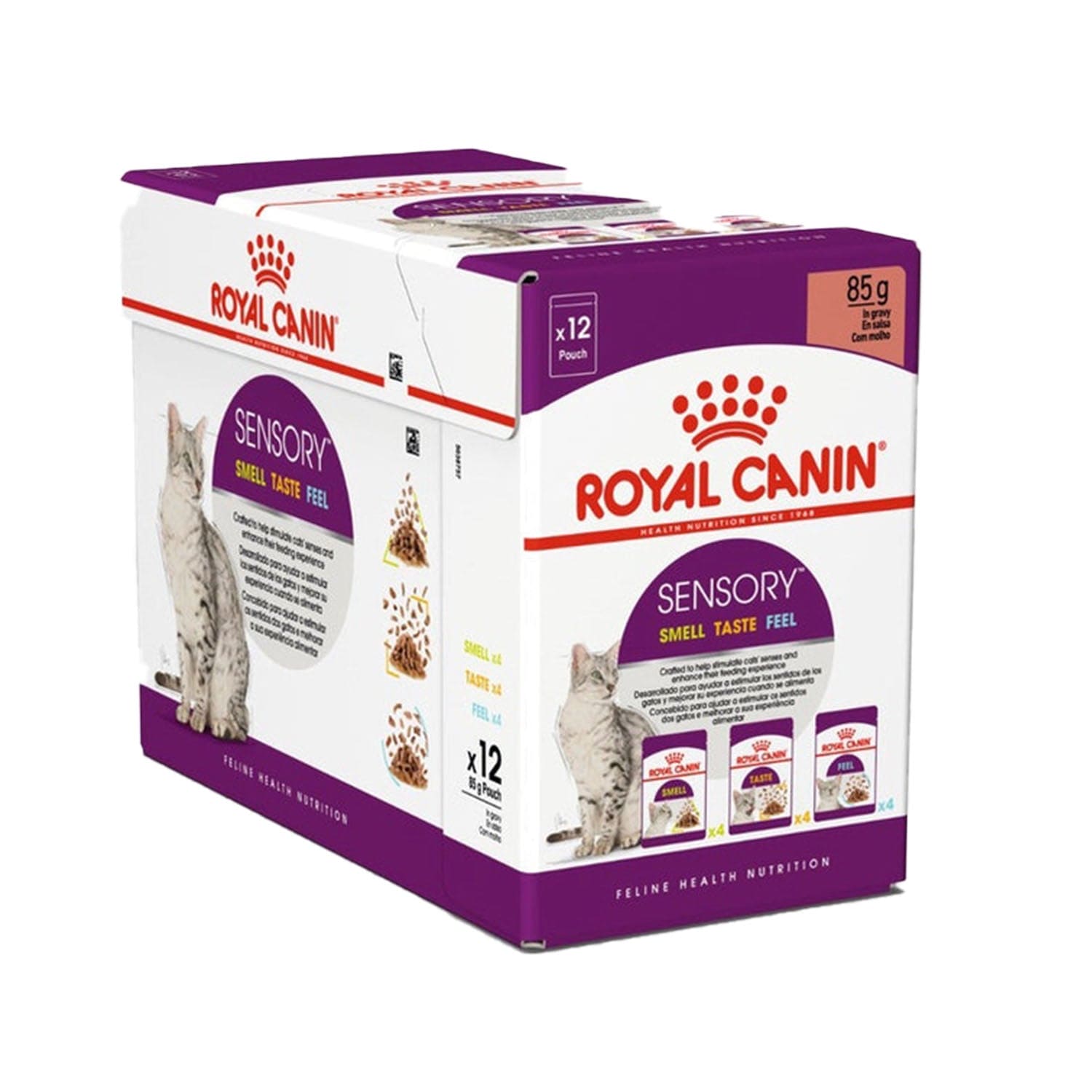 Royal Canin Feline Health Nutrition Sensory Smell (WET FOOD - POUCH) 85G Pack of 12