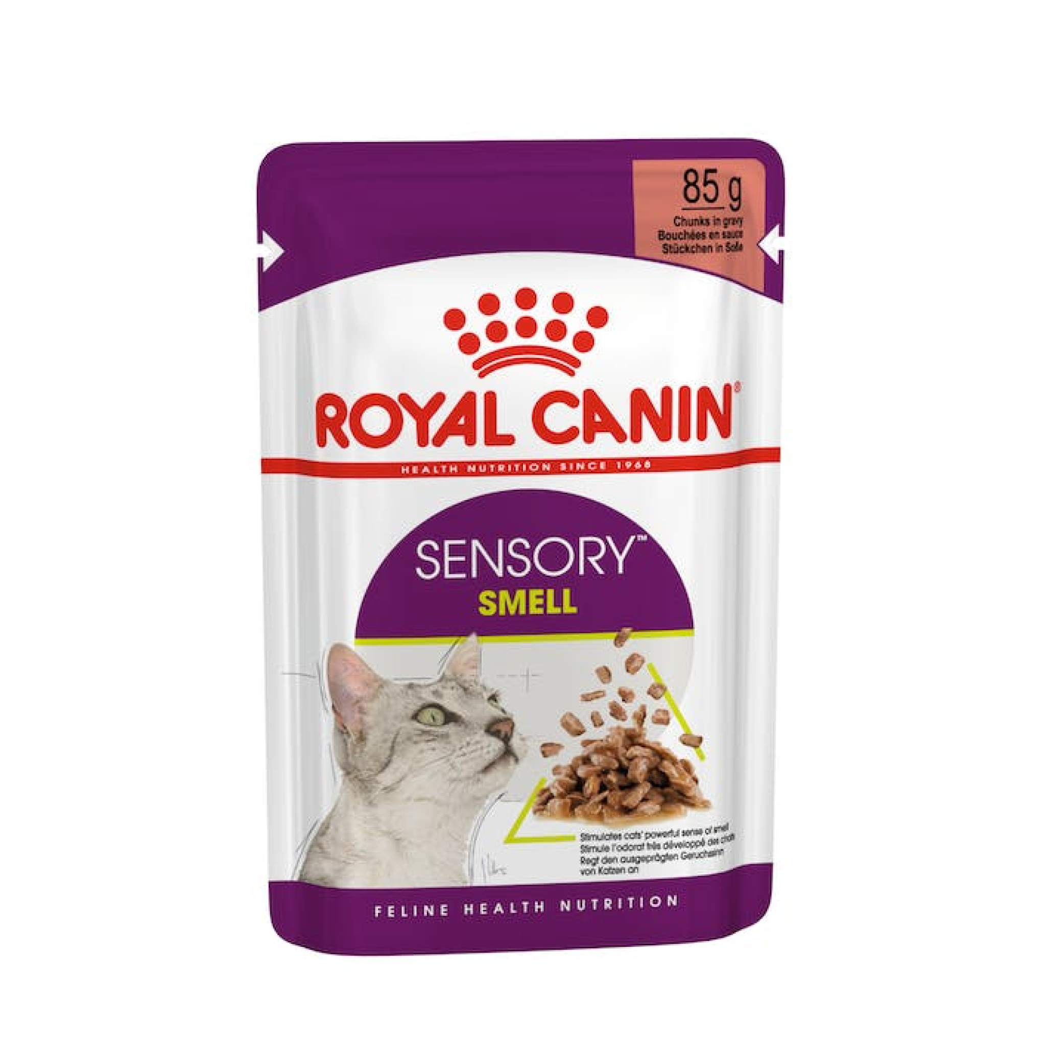 Royal Canin Feline Health Nutrition Sensory Smell (WET FOOD - POUCH) 85G Pack of 12