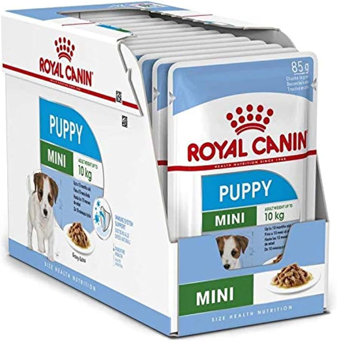 Royal Canin Size Health Nutrition Mini Puppy Gravy (WET FOOD - Pouches) Pack of 12