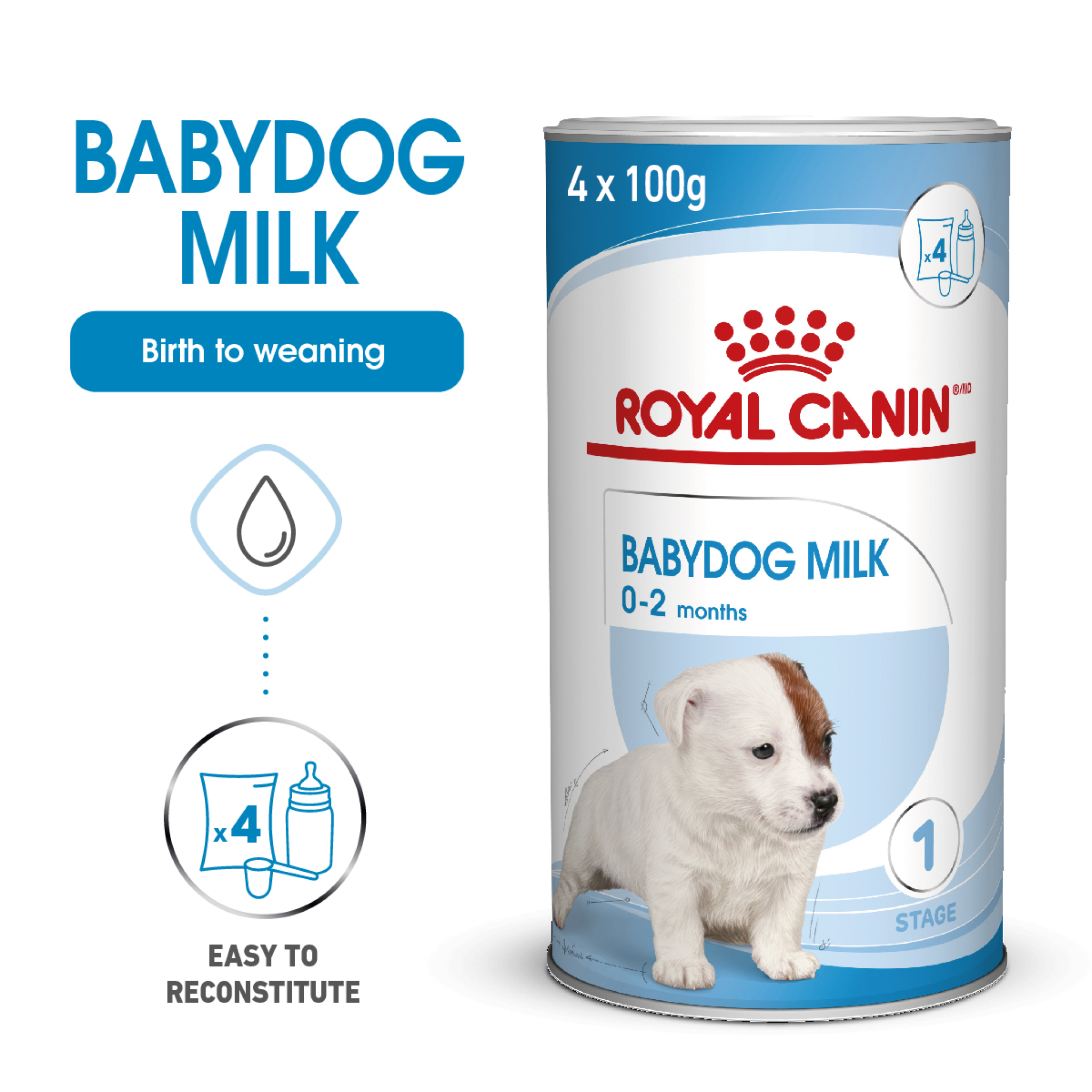 Royal Canine Size Health Nutrition Babydog Milk 400 g