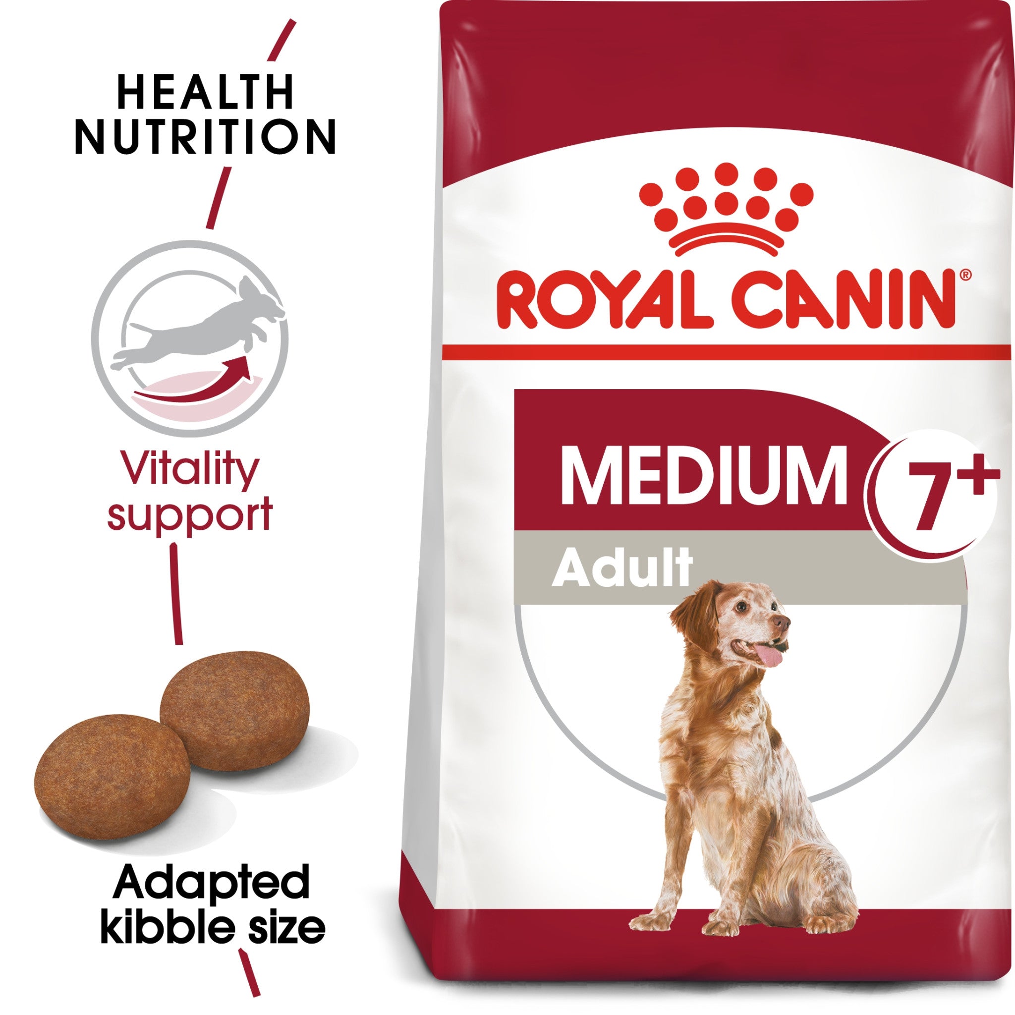 Royal Canine Size Health Nutrition Medium Adult 7+ 4 KG