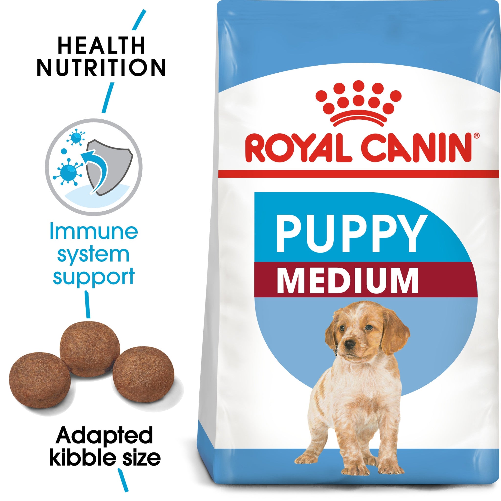 Royal Canine Size Health Nutrition Medium Puppy 4 KG