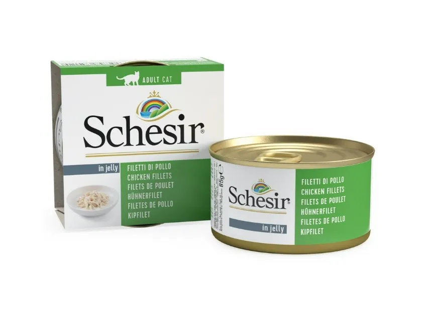 Schesir Cat Wet Food-Chicken Fillets  85g