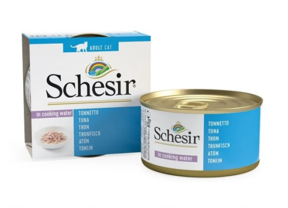 Schesir Cat Wet Food-Tuna Natural Style 85g