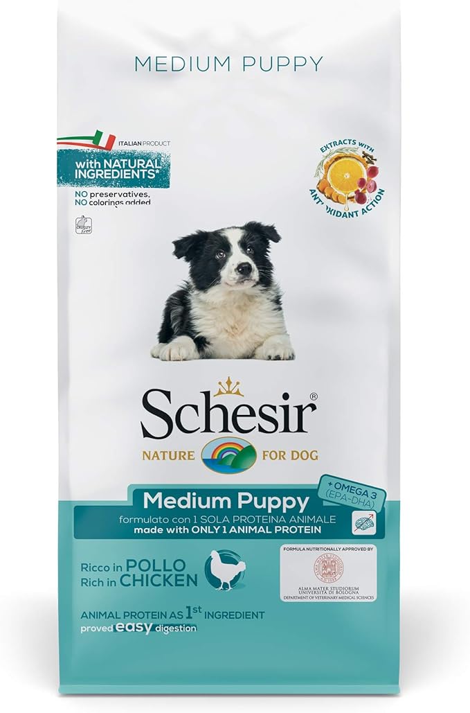 Schesir Medium Puppy with Chicken - 12kg