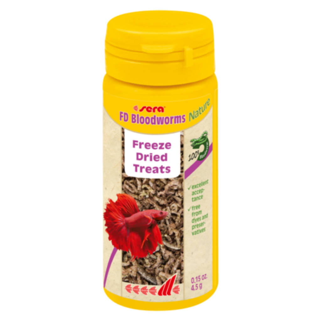Sera Fd Bloodworms Nature[Volume - 50Ml, Weight - 4.5G]