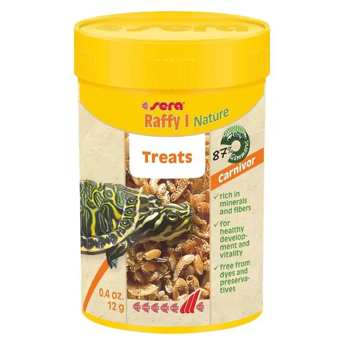 Sera Turtle Food-Raffy - I Nature[Volume - 250Ml]