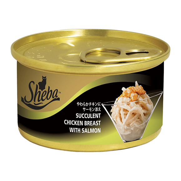 Sheba Deluxe Succulent Chicken Breast With Salmon In Gravy - 85G