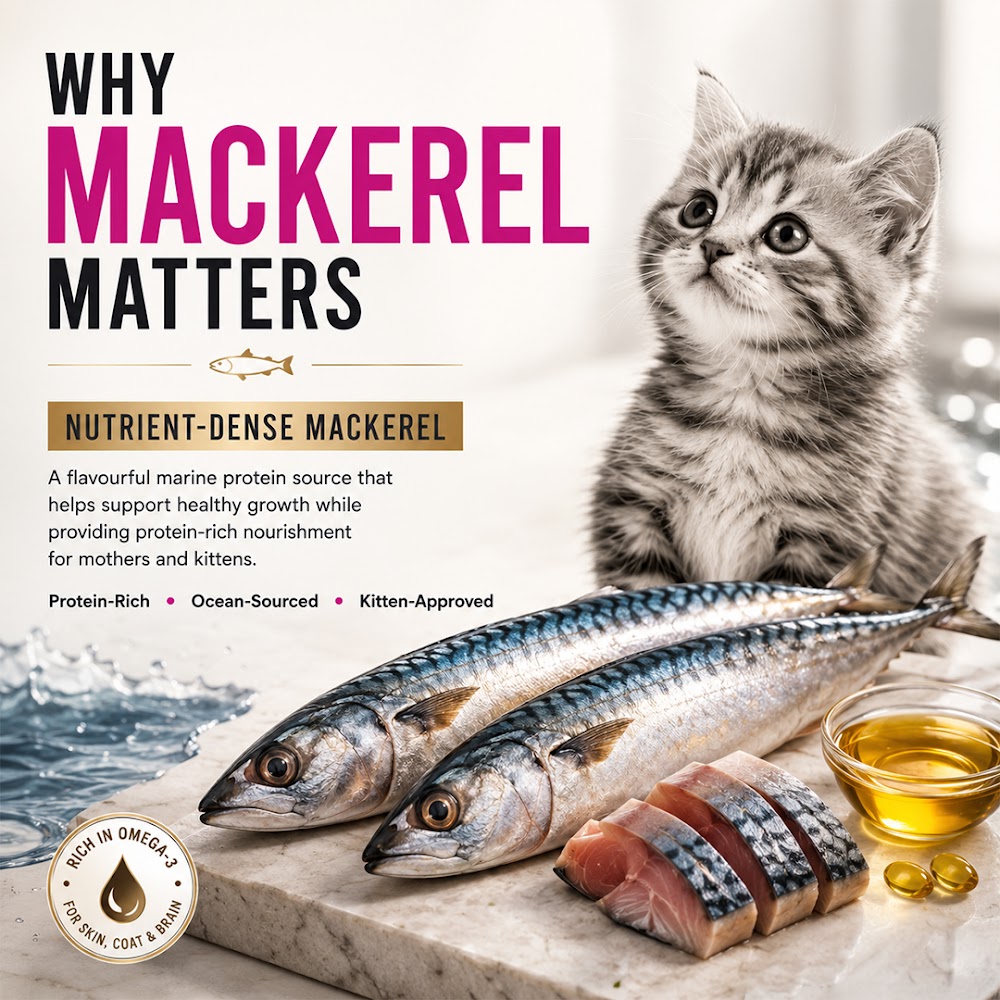 Signature Grain Zero kitten Ocean Fish, Sardine and Mackerel Dry Cat Food 7kg