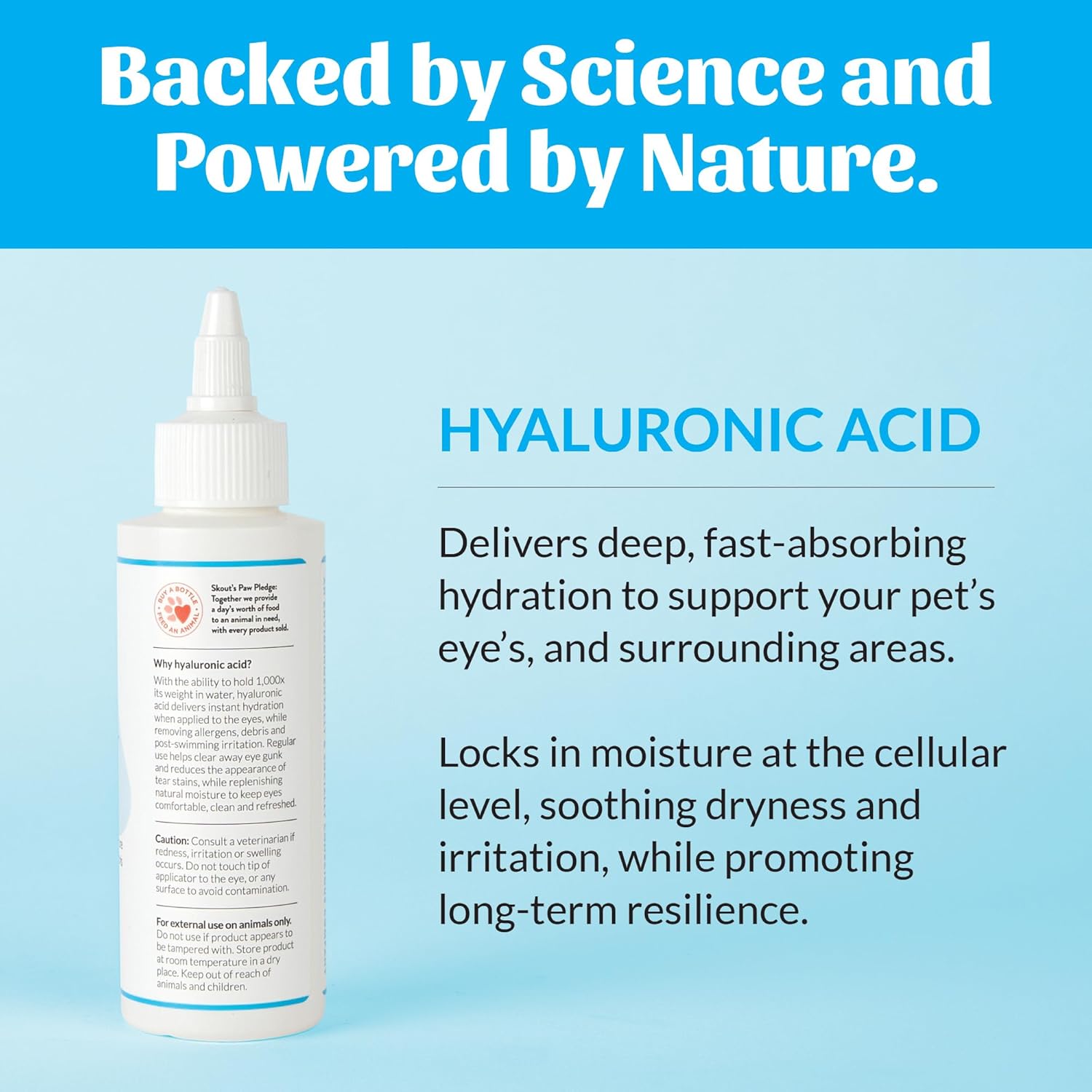 Skouts Honor Hydroclear Eye Wash 4oz 120Ml/4Oz Pet Essentials & Wellness
