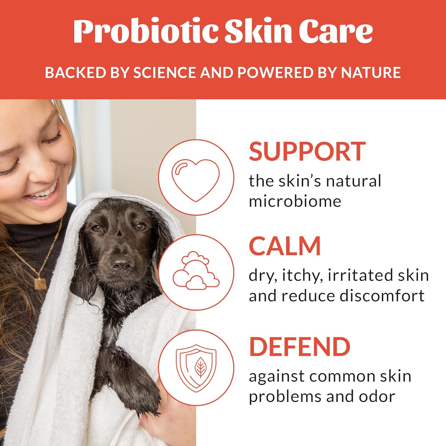 Skouts Honor Probiotic Itch Relief Shampoo 475ML/16Oz Pet Essentials & Wellness