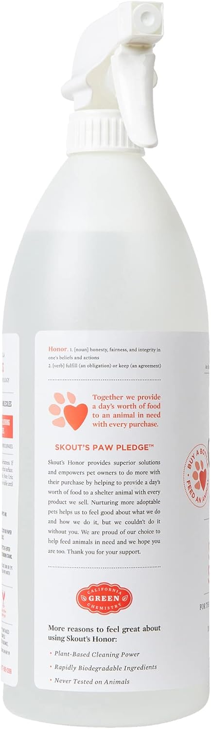 Skouts Honor Stain & Odor Severe Mess Advanced Formula DOG 1 Liter Pet Essentials