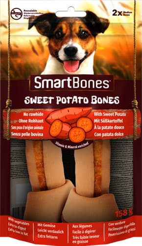 SmartBones Sweet Potato Medium 2 Pk