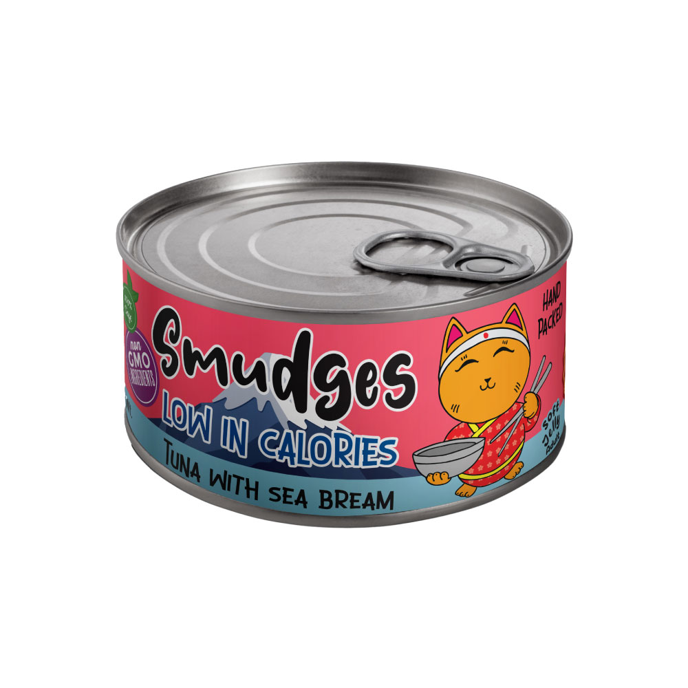 Smudges Kitten Salmon Pate Mixed with Shredded Chicken 60g Pack of 12