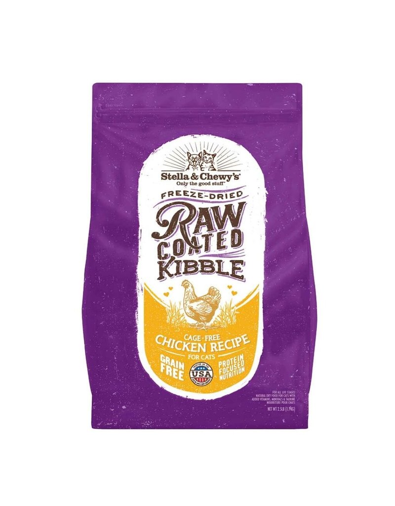 Stella & Chewy's Cat-Raw Coated Kibble Chicken 2.5lb