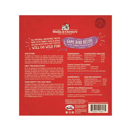 Stella & Chewy's Wild Weenies - Game Bird Recipe - 3.25 oz