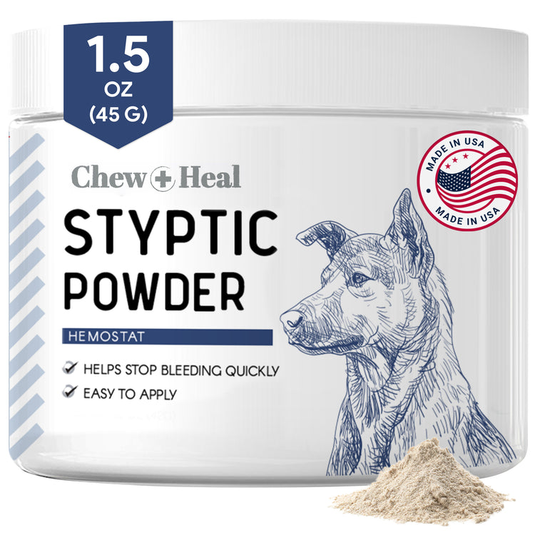 Chew & Heal - Styptic Powder Dog Treatment - 250gm
