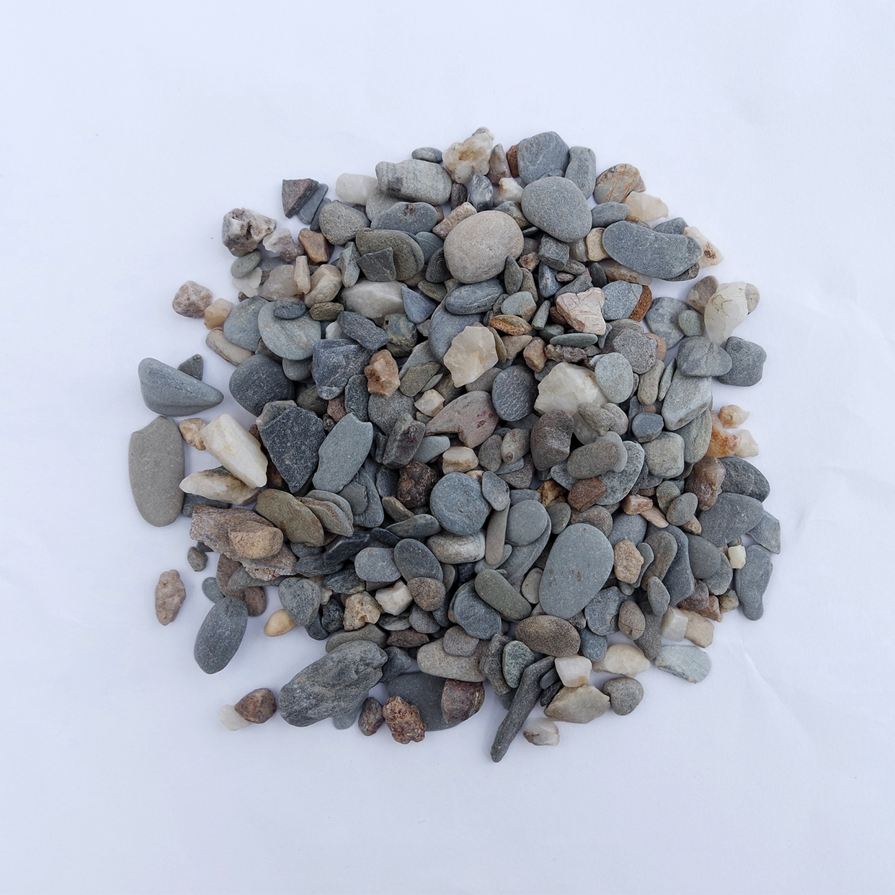 SV Aquarium Deco Brook Natural Gravel Black, 5-10 mm, 8 kg