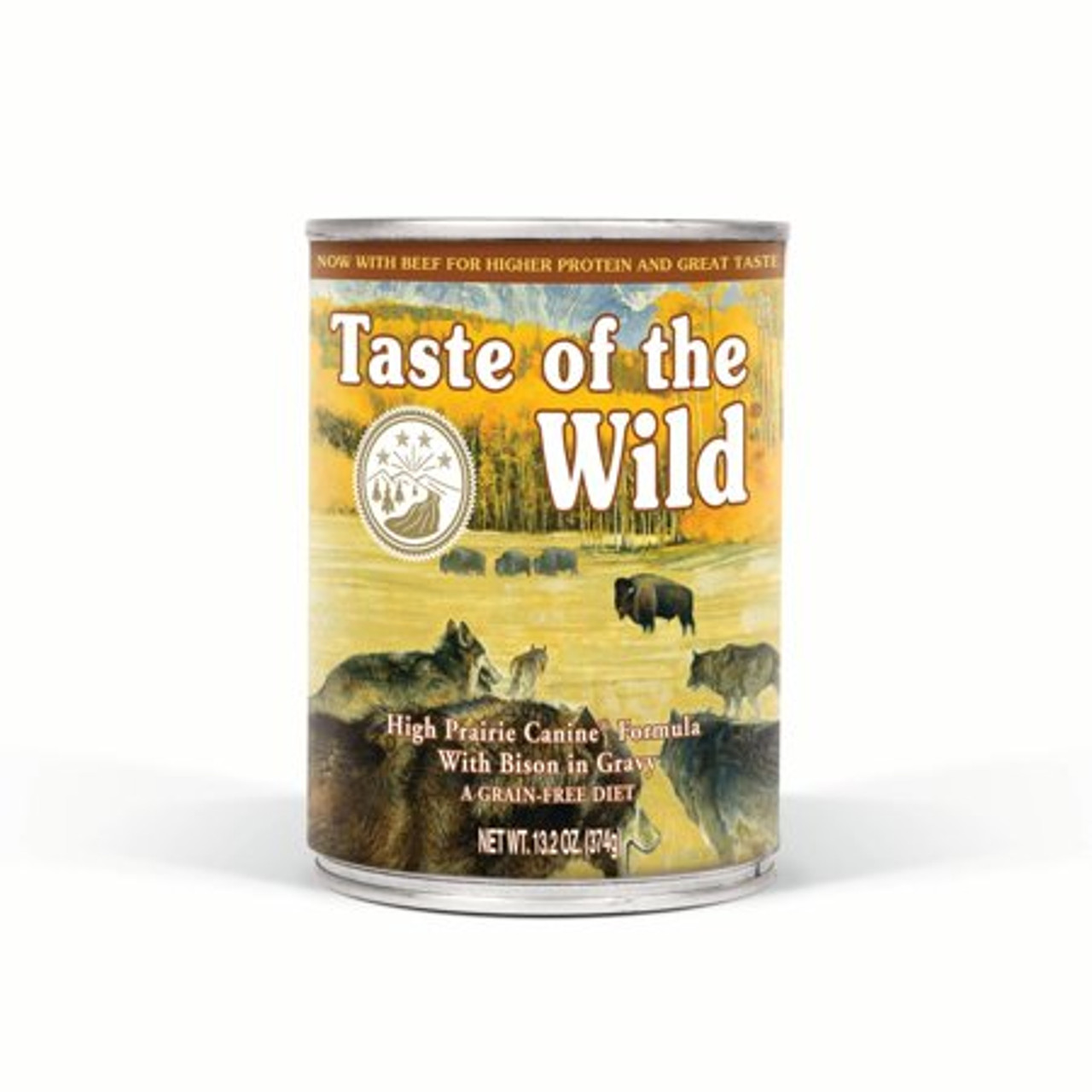 Taste of  the Wild High prairie Canine Recipe with Roasted Bison & Roasted Venison 374g (DOG)