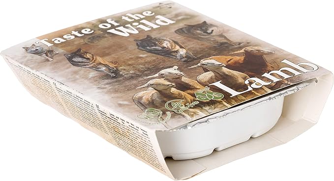 Taste of the Wild Lamb with Fruit & Vegetables Tray Wet Dog Food - 390G