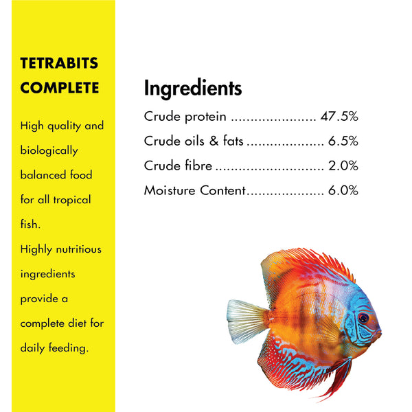 TetraBits Fish Food 1L