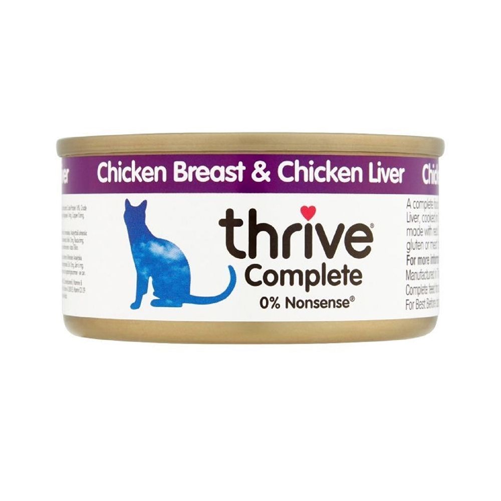 Thrive Complete Cat Chicken & Liver Wet Food 75g
