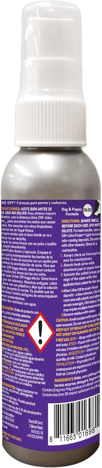 Urine OFF Cat & Kitten Travel Size Spray, 4oz