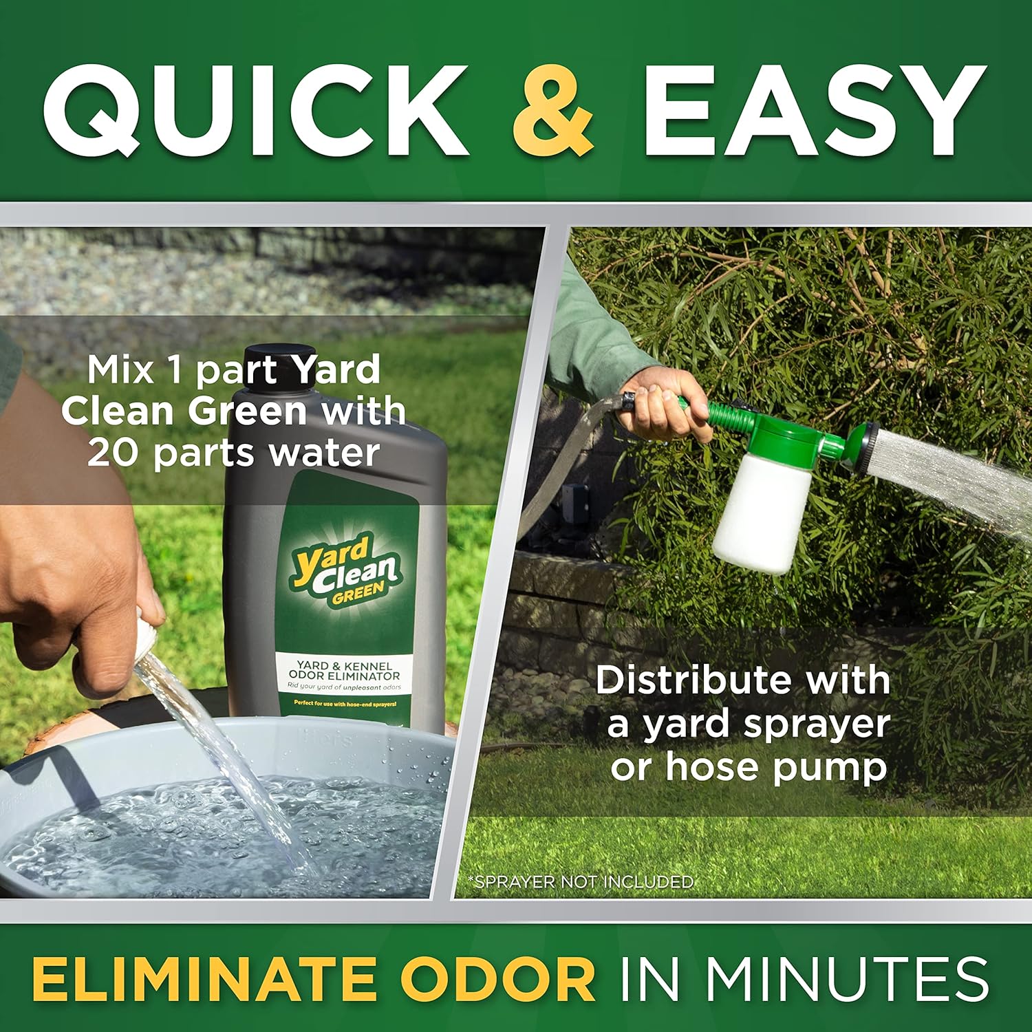 Urine OFF Yard Clean Green Refill for Dogs, 1 gallon