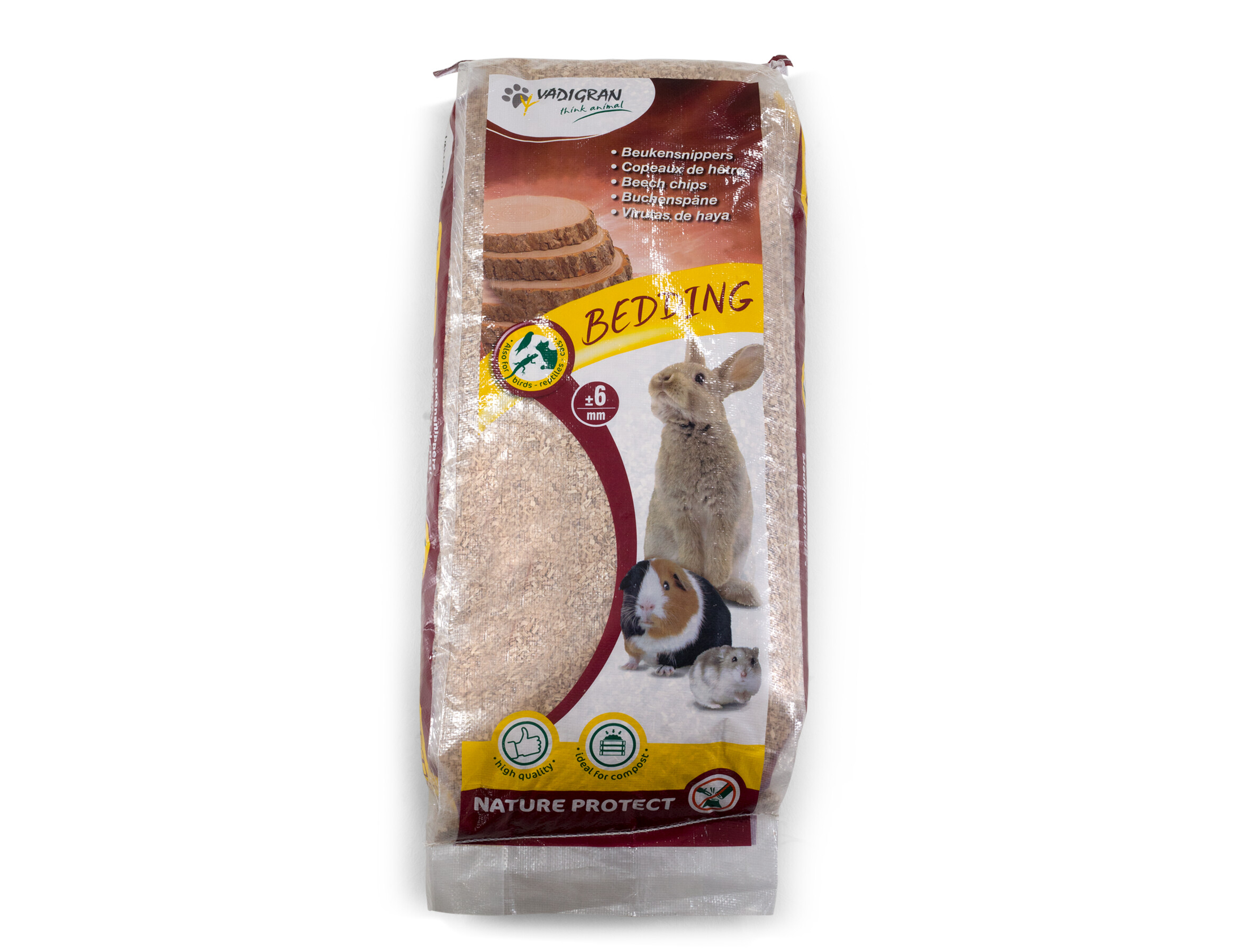 Vadigran Beech Chips Bedding 6 mm (15 kg - 60 L)