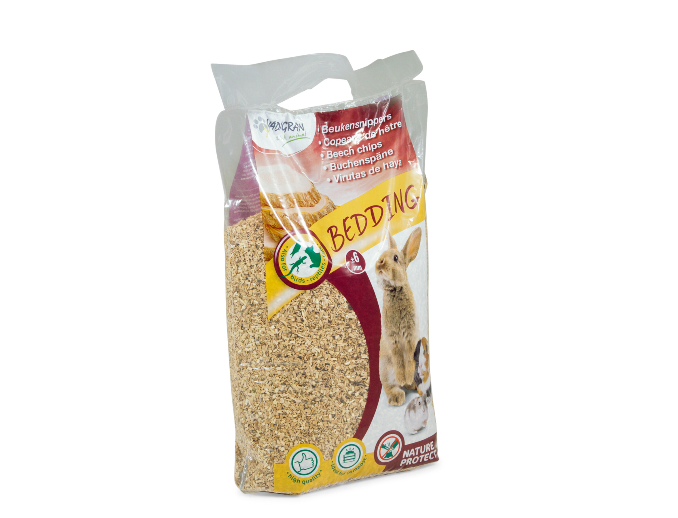 Vadigran Beech Chips Bedding 6 mm (5 kg - 20 L)
