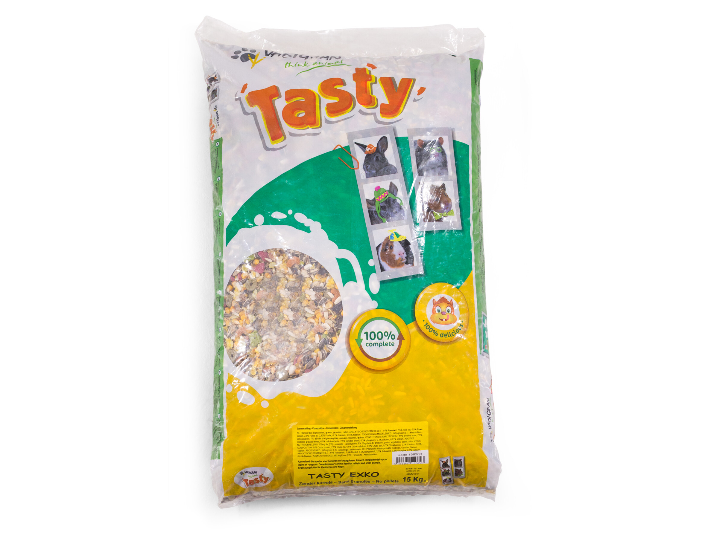 Vadigran Tasty Exko Small Animal Food (15 kg)