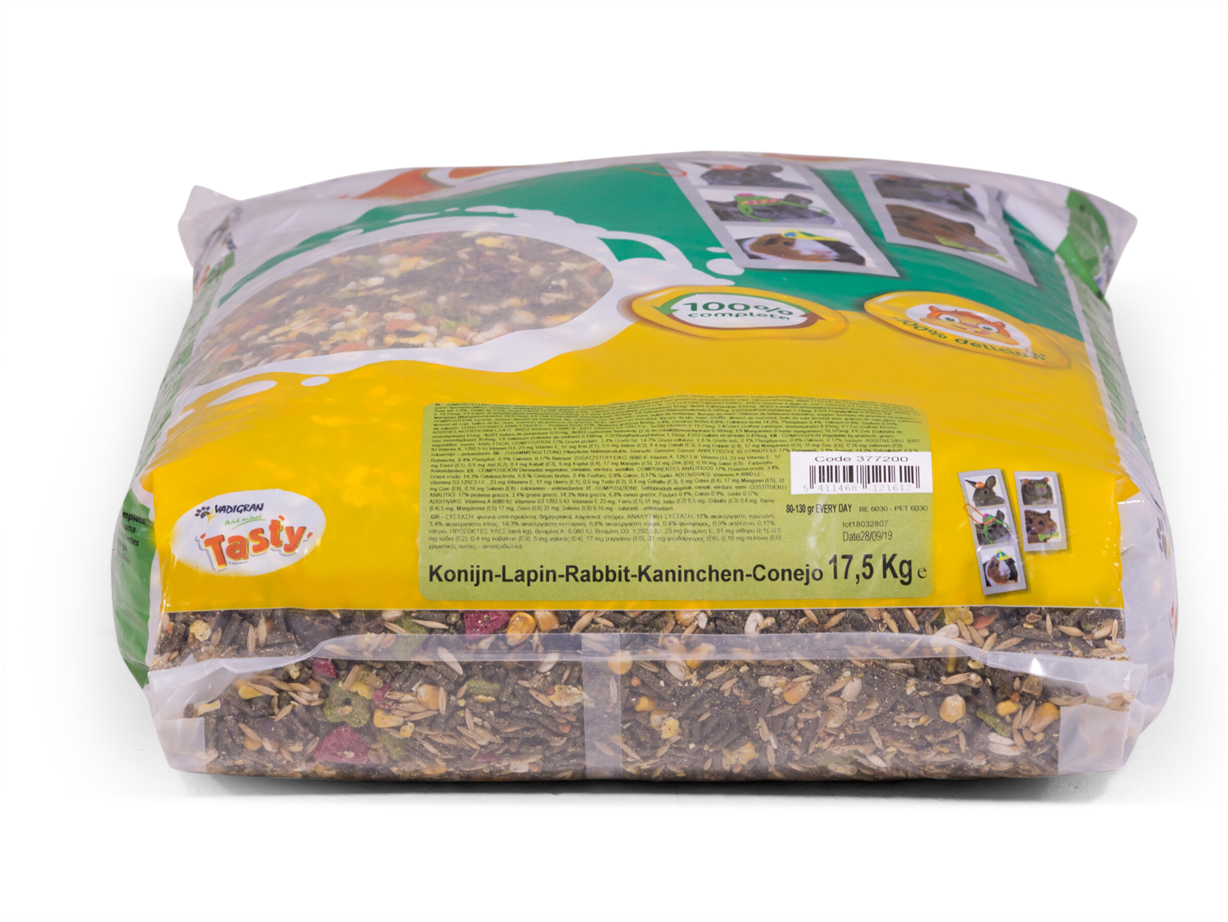 Vadigran Tasty Rabbit Food (17.5 kg)