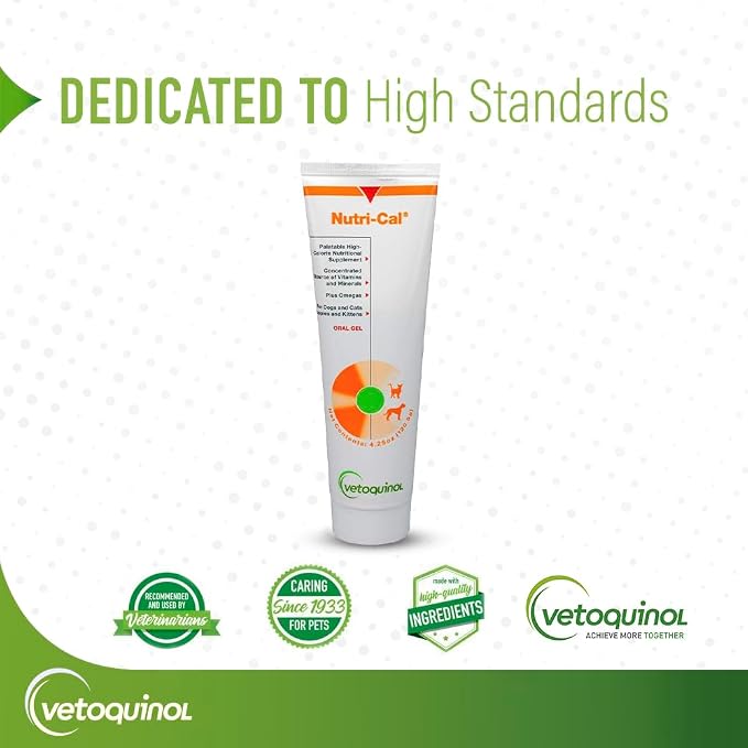 Vetoquinol Care Nutri-Cal Gel Appetite Supplement for Dogs & Cats 120g
