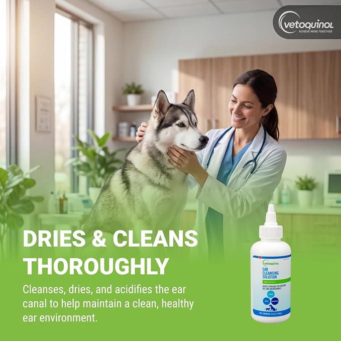 Vetoquinol Ear Cleansing Solution 120ml