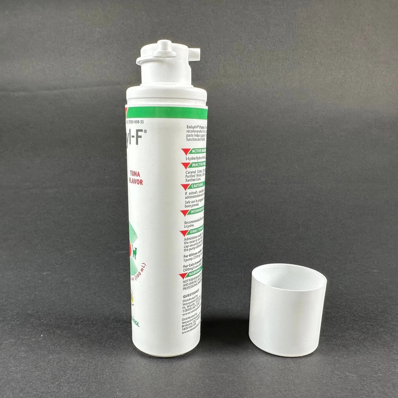Vetoquinol Enisyl-F L-Lysine Oral Paste for Cats Tuna Flavor 100ml