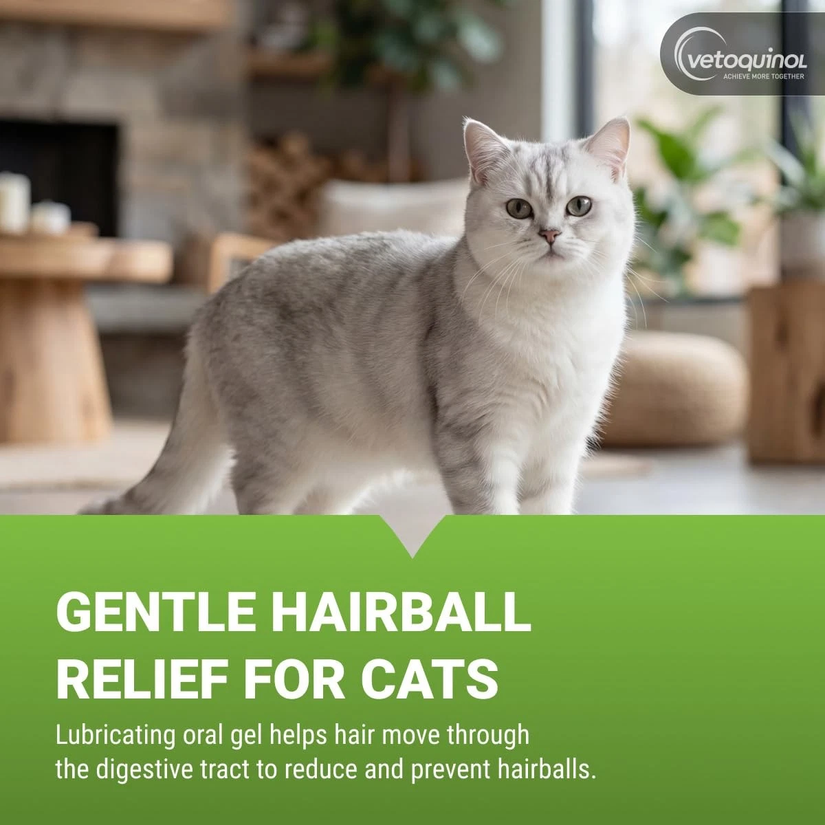Vetoquinol Laxatone Hairball Gel for Cats 4.25oz